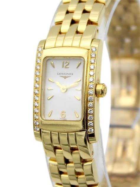 fake longines ladies watches|longines women's 18k watch.